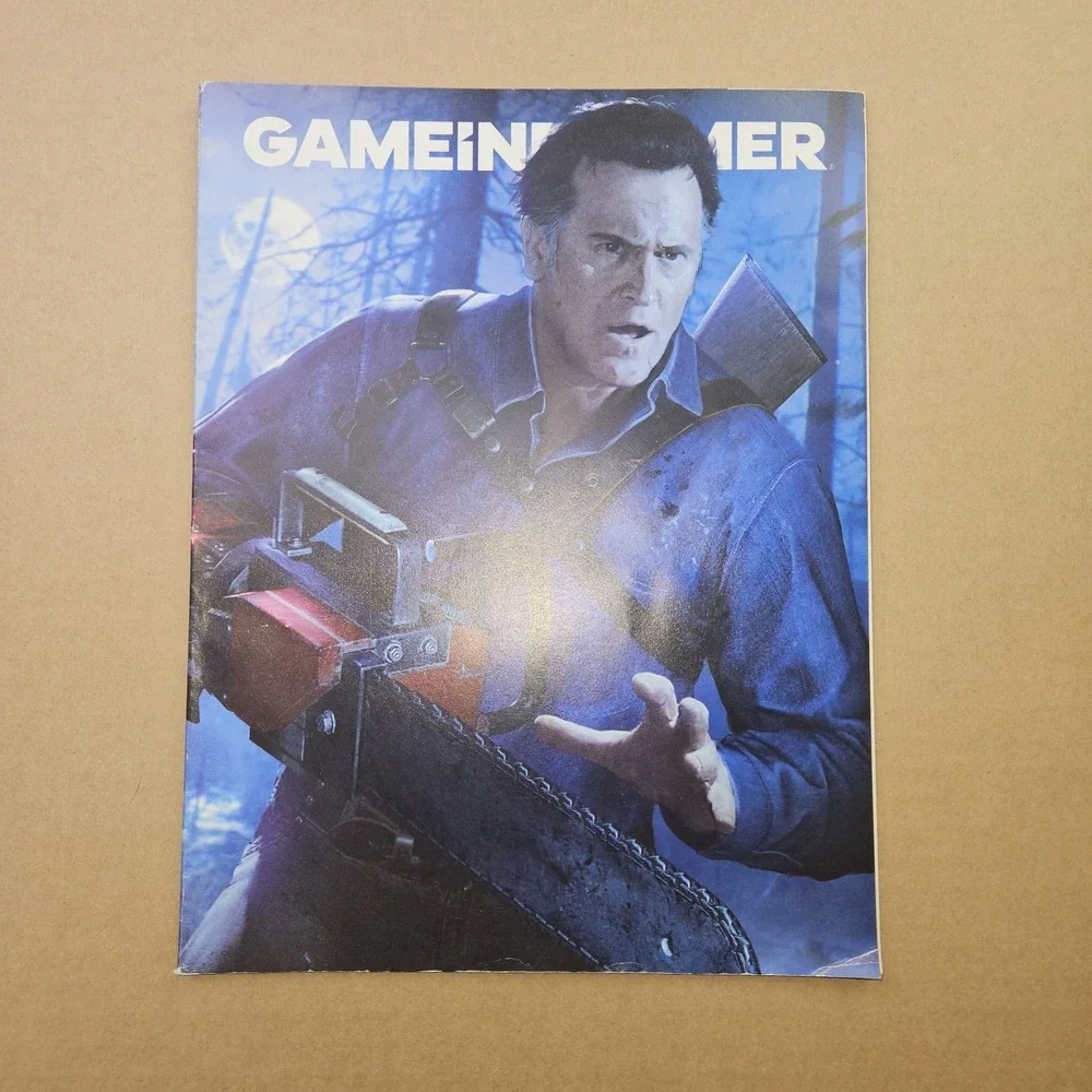 Lot of 3 Game Informer Magazines EVIL DEAD The Callisto Protocol FORSPOKEN